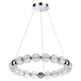 Odeon light 5007/60L L-VISION ODL24 463 хром/металл/акрил Люстра LED 60W 4000K 4987лм CRYSTAL 